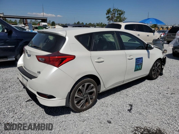 2016 Scion iM z VIN JTNKARJE4GJ510596, wystawiony jako Copart lot #52618105 z przebiegiem 96 082 mil mil oraz Szkody całkowita. Historia ofert i sprzedaży dostępna na DreamBid. Obrazek 3.
