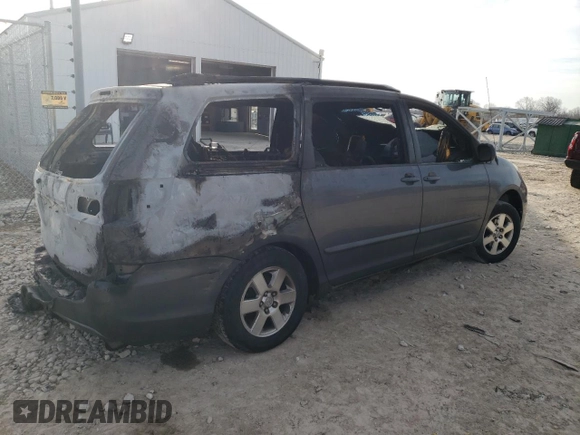 2006 Toyota Sienna CE with VIN 5TDZA23C86S534987, listed as a Copart auction lot 49209865 with 0 mi miles and Salvage Title. Bid and sale history available at carsss.com. Image 3.