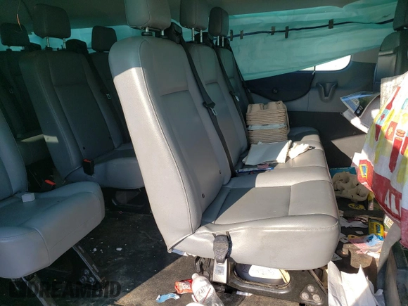 2018 Ford Transit Passenger XL with VIN 1FBZX2YM5JKA70836, listed as a Copart auction lot 56246485 with 60,391 mi miles and Salvage title. Bid and sale history available at DreamBid. Image 11.