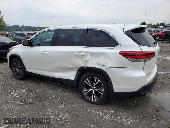 2019 Toyota Highlander LE with VIN 5TDBZRFH7KS923687, listed as a Copart auction lot 59292065 with 94,084 mi miles and Salvage title. Bid and sale history available at DreamBid. Image 2.