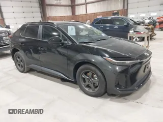 2024 Toyota bZ4X XLE with VIN JTMABACA1RA058537, listed as a IAAI auction lot 41882026 with 13,072 mi miles. Bid and sale history available at carsss.com. Image 1.