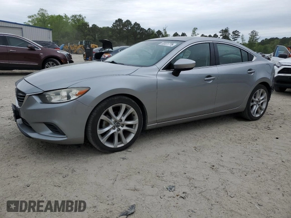 2015 Mazda 6 i Touring with VIN JM1GJ1V53F1189459, listed as a Copart auction lot 53031775 with 111,956 mi miles and Salvage Title. Bid and sale history available at DreamBid. Image 1.
