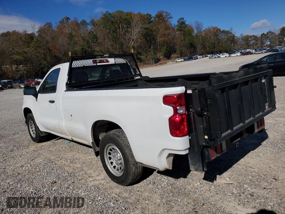 2021 Chevrolet Silverado 1500 Work Truck with VIN 3GCNWAEH7MG171743, listed as a Copart auction lot 80291414 with 46,718 mi miles and Clean Title. Bid and sale history available at carsss.com. Image 2.