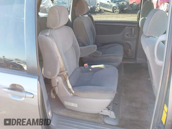 2005 Toyota Sienna CE with VIN 5TDZA23C15S340378, listed as a IAAI auction lot 41817609 with 307,384 mi miles and . Bid and sale history available at DreamBid. Image 8.