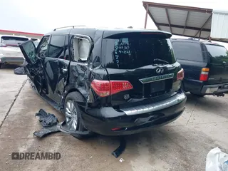 2016 Infiniti QX80 with VIN JN8AZ2NF7G9611298, listed as a IAAI auction lot 42133355 with Not provided miles and . Bid and sale history available at DreamBid. Image 3.