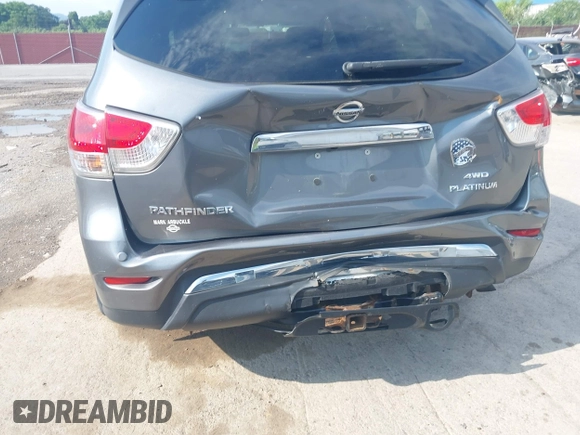 2016 Nissan Pathfinder SL with VIN 5N1AR2MM5GC613495, listed as a IAAI auction lot 42670313 with 84,118 mi miles and . Bid and sale history available at DreamBid. Image 6.