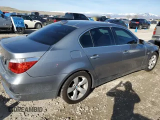 2004 BMW 5 Series 530i with VIN WBANA73544B809740, listed as a Copart auction lot 47993595 with 150,255 mi miles and Salvage Title. Bid and sale history available at DreamBid. Image 3.