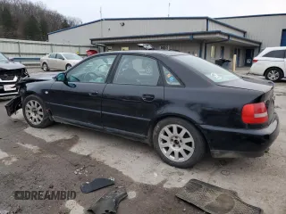 2000 Audi A4 с VIN WAUDC28D4YA127848, выставлен на аукционе Copart как лот 82035314 с пробегом 260 362 миль миль и Списание • Salvage title. История ставок и продаж доступна на DreamBid. Изображение 2.