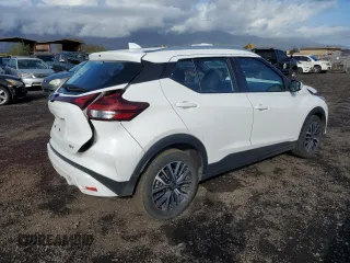 2021 Nissan Kicks SV with VIN 3N1CP5CV3ML537468, listed as a Copart auction lot 42263025 with 44,206 mi miles and Non Repairable. Bid and sale history available at DreamBid. Image 3.