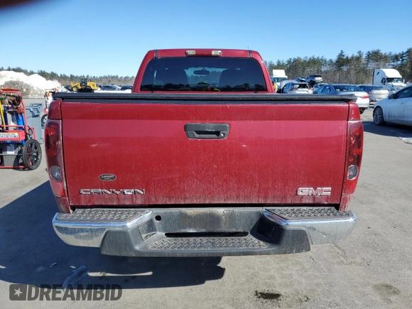 2006 GMC Canyon SLE1 with VIN 1GTDT196268217954, listed as a Copart auction lot 47275155 with 71,254 mi miles and Clean Title. Bid and sale history available at carsss.com. Image 6.