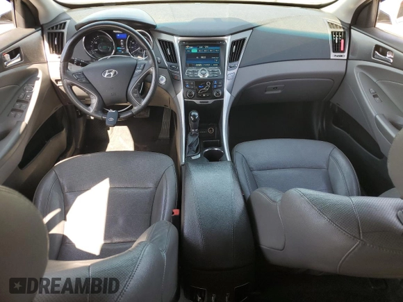 2012 Hyundai Sonata Hybrid with VIN KMHEC4A4XCA040859, listed as a Copart auction lot 63808295 with 110,339 mi miles and Salvage title. Bid and sale history available at DreamBid. Image 8.