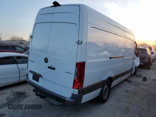 2021 Mercedes-Benz Sprinter Cargo with VIN W1Y4ECHY8MT077911, listed as a Copart auction lot 82195923 with Not Provided miles and . Bid and sale history available at carsss.com. Image 3.