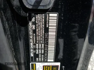 2018 Mercedes-Benz C 300 с VIN WDDWJ4JB0JF721390, выставлен на аукционе Copart как лот 50148695 с пробегом 72 436 миль миль и Списание • Salvage title. История ставок и продаж доступна на DreamBid. Изображение 13.