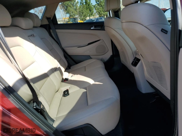 2017 Hyundai Tucson Limited with VIN KM8J3CA21HU307951, listed as a Copart auction lot 52055605 with 40,917 mi miles and Salvage Title. Bid and sale history available at carsss.com. Image 12.