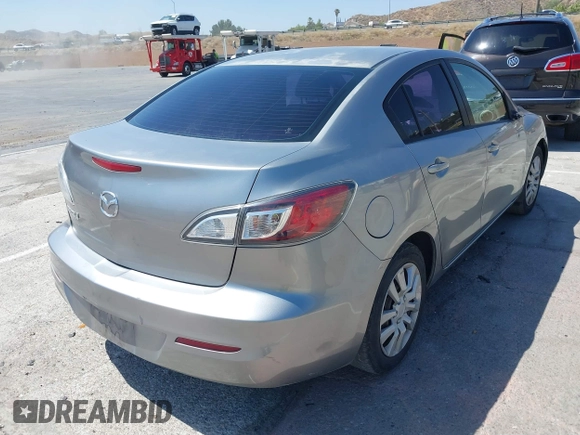 2012 Mazda 3 i Sport with VIN JM1BL1UF4C1595650, listed as a IAAI auction lot 40127921 with 190,421 mi miles and . Bid and sale history available at DreamBid. Image 4.