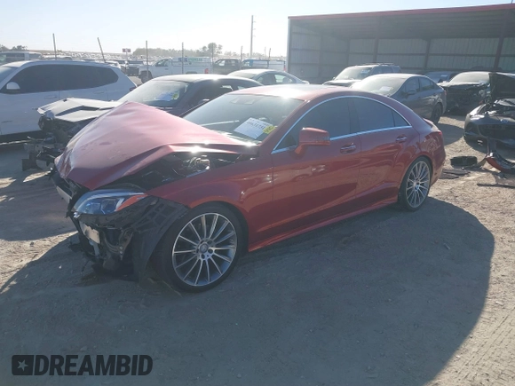 2015 Mercedes-Benz CLS-Class CLS 400 with VIN WDDLJ6HBXFA146319, listed as a IAAI auction lot 40631751 with 41,206 mi miles. Bid and sale history available at carsss.com. Image 18.