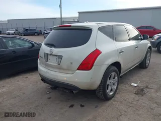 2005 Nissan Murano SE with VIN JN8AZ08T55W318942, listed as a IAAI auction lot 41743188 with 174,134 mi miles. Bid and sale history available at carsss.com. Image 3.