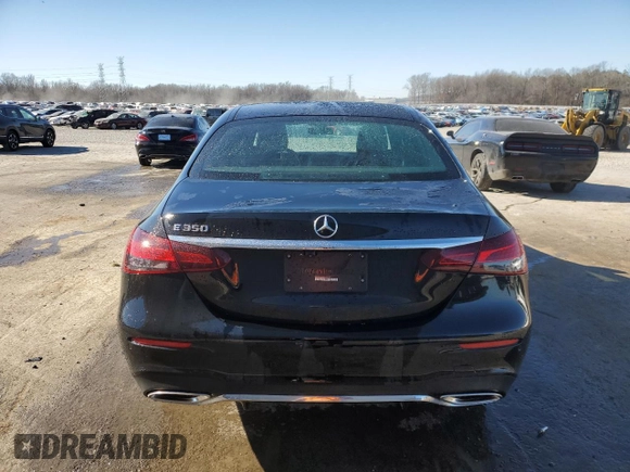 2021 Mercedes-Benz E-Class E 350 with VIN W1KZF8DB3MA873277, listed as a Copart auction lot 41870425 with 47,915 mi miles and Salvage Title. Bid and sale history available at carsss.com. Image 6.