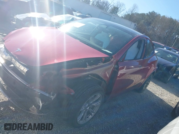 2023 Tesla Model Y Long Range with VIN 7SAYGDEE0PA202150, listed as a IAAI auction lot 41735258 with 22,131 mi miles and . Bid and sale history available at DreamBid. Image 14.
