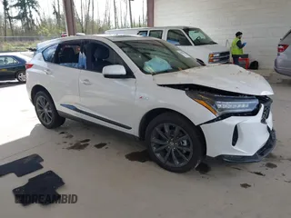 2025 Acura RDX w/A-Spec Pkg with VIN 5J8TC2H63SL010906, listed as a IAAI auction lot 41998918 with 3,061 mi miles. Bid and sale history available at carsss.com. Image 1.