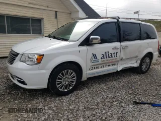 2016 Chrysler Town & Country Touring L Anniversary Edition with VIN 2C4RC1CG0GR304457, listed as a Copart auction lot 52351295 with 103,443 mi miles and Salvage Title. Bid and sale history available at DreamBid. Image 1.