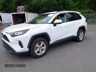 2021 Toyota RAV4 Hybrid LE with VIN 4T3MWRFVXMU019146, listed as a IAAI auction lot 42646836 with 108,450 mi miles and . Bid and sale history available at DreamBid. Image 17.