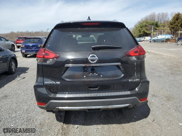 2017 Nissan Rogue SL with VIN 5N1AT2MV7HC741717, listed as a Copart auction lot 49799745 with 75,073 mi miles and Salvage Title. Bid and sale history available at carsss.com. Image 6.