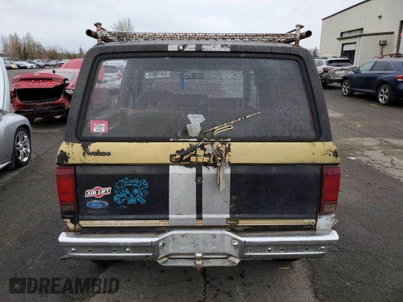 1987 Ford Bronco с VIN 1FMCU14T2HUA23081, выставлен на аукционе Copart как лот 45816865 с пробегом 74 385 миль миль и Чистый • Clean title. История ставок и продаж доступна на DreamBid. Изображение 6.