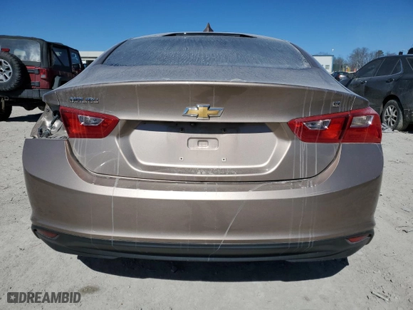 2018 Chevrolet Malibu LT with VIN 1G1ZD5ST9JF240610, listed as a Copart auction lot 46989875 with 113,718 mi miles and Salvage Title. Bid and sale history available at carsss.com. Image 6.