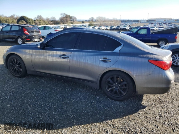 2017 Infiniti Q50 Premium z VIN JN1EV7AP4HM738306, wystawiony jako Copart lot #43956275 z przebiegiem 87 797 mil mil oraz Szkoda całkowita • Salvage title. Historia ofert i sprzedaży dostępna na DreamBid. Obrazek 2.