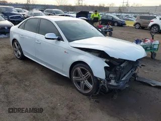 2014 Audi S4 Premium Plus with VIN WAUBGAFL1EA026018, listed as a IAAI auction lot 41897863 with 30,246 mi miles. Bid and sale history available at carsss.com. Image 1.