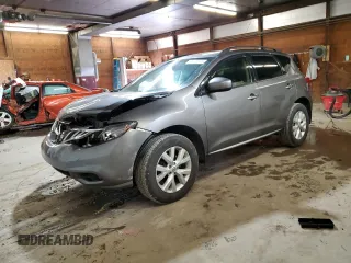 2013 Nissan Murano SV with VIN JN8AZ1MWXDW305687, listed as a Copart auction lot 55422905 with 73,432 mi miles and Salvage title. Bid and sale history available at DreamBid. Image 1.