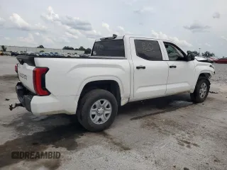 2023 Toyota Tundra SR with VIN 5TFKB5DB2PX111047, listed as a Copart auction lot 58541065 with 42,408 mi miles and Salvage title. Bid and sale history available at DreamBid. Image 3.