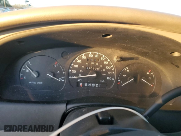 1998 Ford Ranger XL with VIN 1FTYR10U1WUC71393, listed as a Copart auction lot 42553905 with 310,525 mi miles and Salvage title. Bid and sale history available at DreamBid. Image 9.