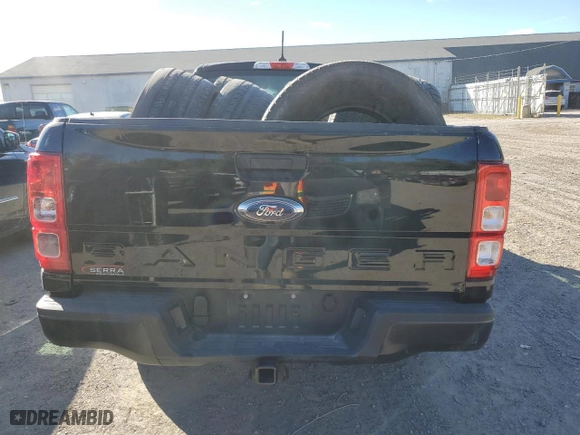 2022 Ford Ranger XL with VIN 1FTER1EH6NLD30201, listed as a Copart auction lot 74022244 with 27,093 mi miles and Clean Title. Bid and sale history available at carsss.com. Image 6.