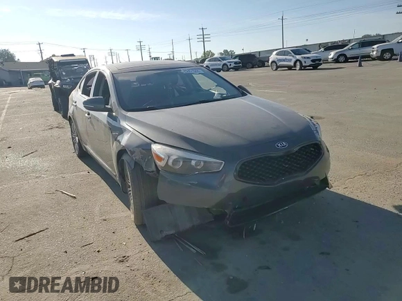 2016 Kia Cadenza Premium with VIN KNALN4D70G5218303, listed as a Copart auction lot 75351044 with 0 mi miles and Salvage Title. Bid and sale history available at carsss.com. Image 10.