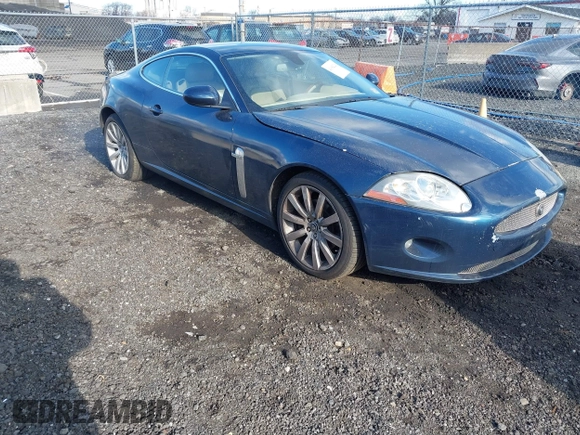 2007 Jaguar XK with VIN SAJWA43B875B07505, listed as a IAAI auction lot 41654226 with 183,098 mi miles. Bid and sale history available at carsss.com. Image 1.