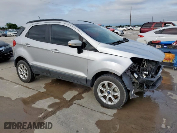 2018 Ford EcoSport SE z VIN MAJ6P1UL5JC184356, wystawiony jako Copart lot #55627205 z przebiegiem 77 647 mil mil oraz Szkoda całkowita • Salvage title. Historia ofert i sprzedaży dostępna na DreamBid. Obrazek 4.