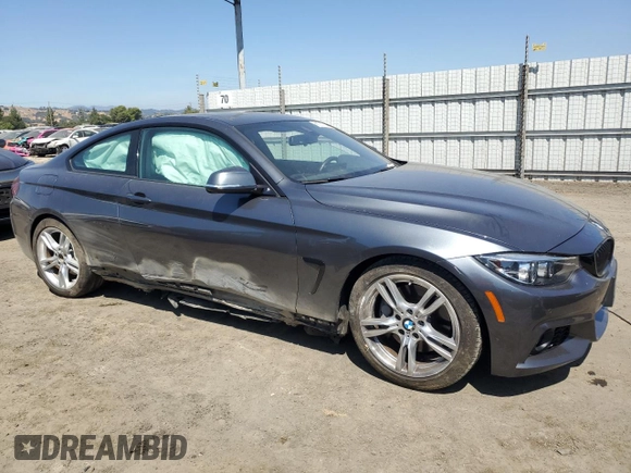 2020 BMW 4 Series 430i z VIN WBA4W3C03LFH13652, wystawiony jako Copart lot #66787724 z przebiegiem 26 490 mil mil oraz Szkoda całkowita • Salvage title. Historia ofert i sprzedaży dostępna na DreamBid. Obrazek 4.
