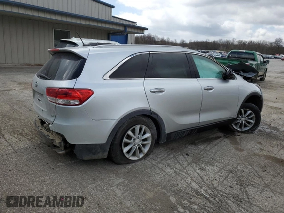 2018 Kia Sorento LX V6 with VIN 5XYPGDA55JG403530, listed as a Copart auction lot 51983735 with 0 mi miles and Salvage Title. Bid and sale history available at carsss.com. Image 3.