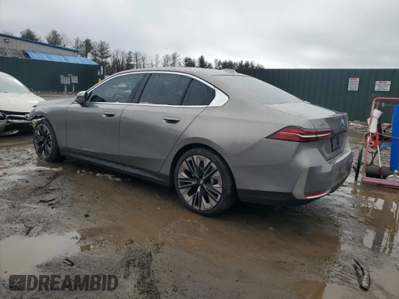 2024 BMW 5 Series 530i xDrive with VIN WBA53FJ09RCR59579, listed as a Copart auction lot 44914145 with 5,632 mi miles and Salvage Title. Bid and sale history available at carsss.com. Image 2.