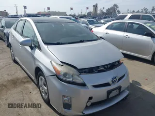 2010 Toyota Prius II with VIN JTDKN3DUXA0127977, listed as a IAAI auction lot 41488172 with 60,322 mi miles. Bid and sale history available at carsss.com. Image 1.
