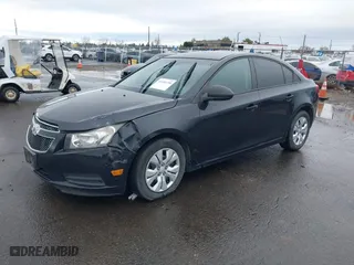 2013 Chevrolet Cruze LS with VIN 1G1PA5SH4D7278305, listed as a IAAI auction lot 41481198 with 169,668 mi miles. Bid and sale history available at carsss.com. Image 2.