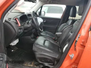 2016 Jeep Renegade Trailhawk with VIN ZACCJBCT5GPD16946, listed as a Copart auction lot 58856285 with Not provided miles and Salvage title. Bid and sale history available at DreamBid. Image 7.
