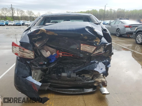 2006 Hyundai Sonata GLS with VIN 5NPEU46F56H016834, listed as a Copart auction lot 51852405 with 154,281 mi miles and Salvage Title. Bid and sale history available at DreamBid. Image 6.