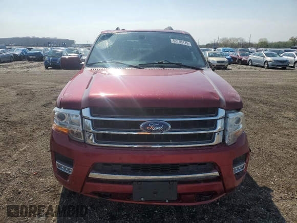 2016 Ford Expedition Max Limited z VIN 1FMJK2AT2GEF20373, wystawiony jako Copart lot #52705175 z przebiegiem 142 151 mil mil oraz Szkoda całkowita • Salvage title. Historia ofert i sprzedaży dostępna na DreamBid. Obrazek 5.