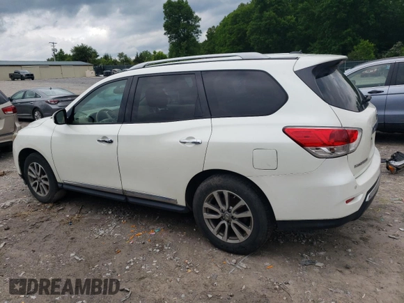2015 Nissan Pathfinder S z VIN 5N1AR2MM3FC628561, wystawiony jako Copart lot #55579685 z przebiegiem 259 146 mil mil oraz Czysty tytuł • Clean title. Historia ofert i sprzedaży dostępna na DreamBid. Obrazek 2.