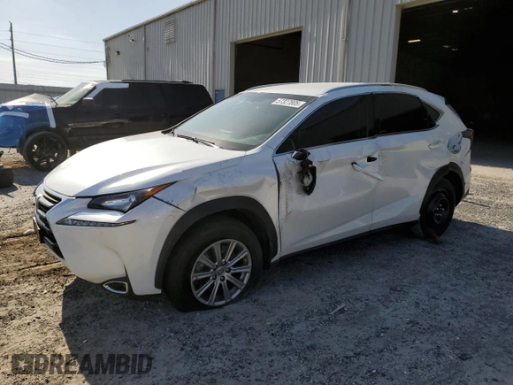 2016 Lexus NX 200t with VIN JTJYARBZ3G2048782, listed as a Copart auction lot 57327805 with 81,167 mi miles and Salvage title. Bid and sale history available at DreamBid. Image 1.