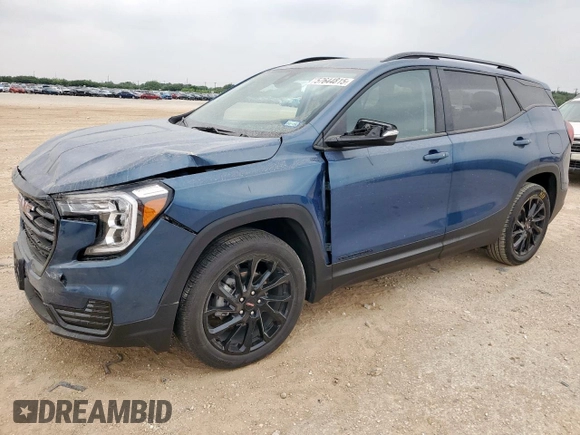 2024 GMC Terrain SLE with VIN 3GKALMEG1RL314074, listed as a Copart auction lot 57644815 with 14,829 mi miles and Salvage title. Bid and sale history available at DreamBid. Image 1.