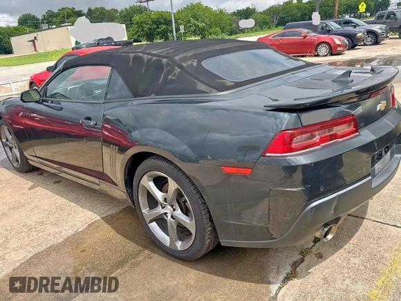 2014 Chevrolet Camaro LT with VIN 2G1FC3D39E9320740, listed as a Copart auction lot 65008625 with 150,778 mi miles and Clean title. Bid and sale history available at DreamBid. Image 3.